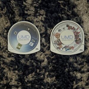 PSP UMD Game Discs - Blue and Multicolor